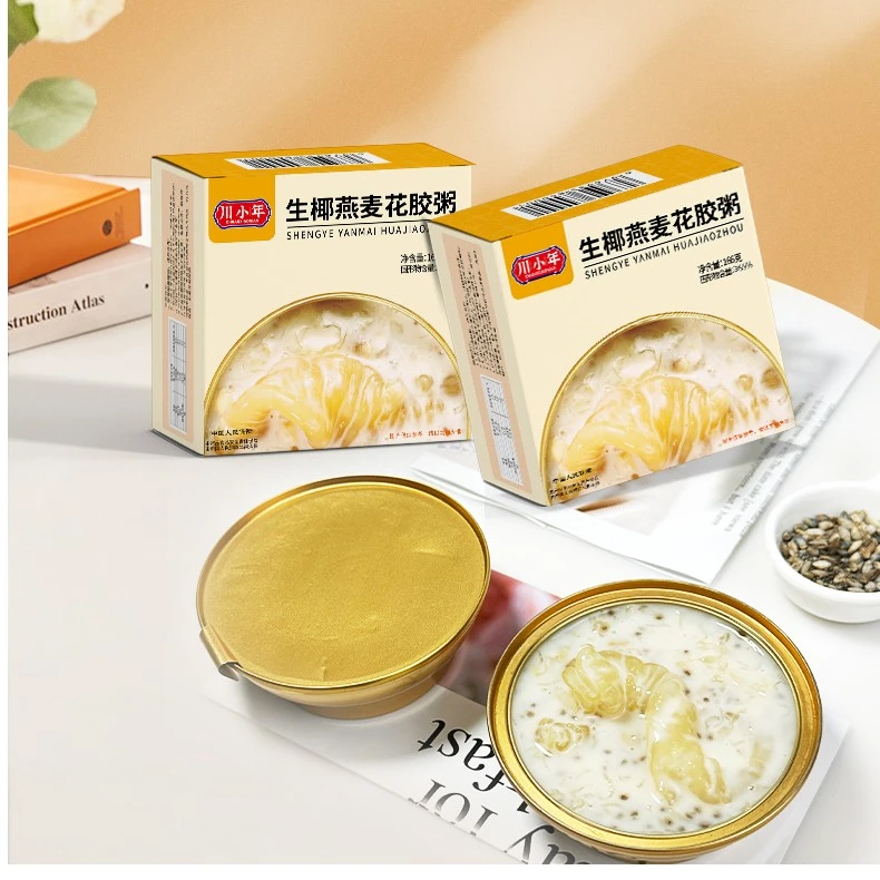川小年生椰燕麦花胶粥速食代餐粥W健康