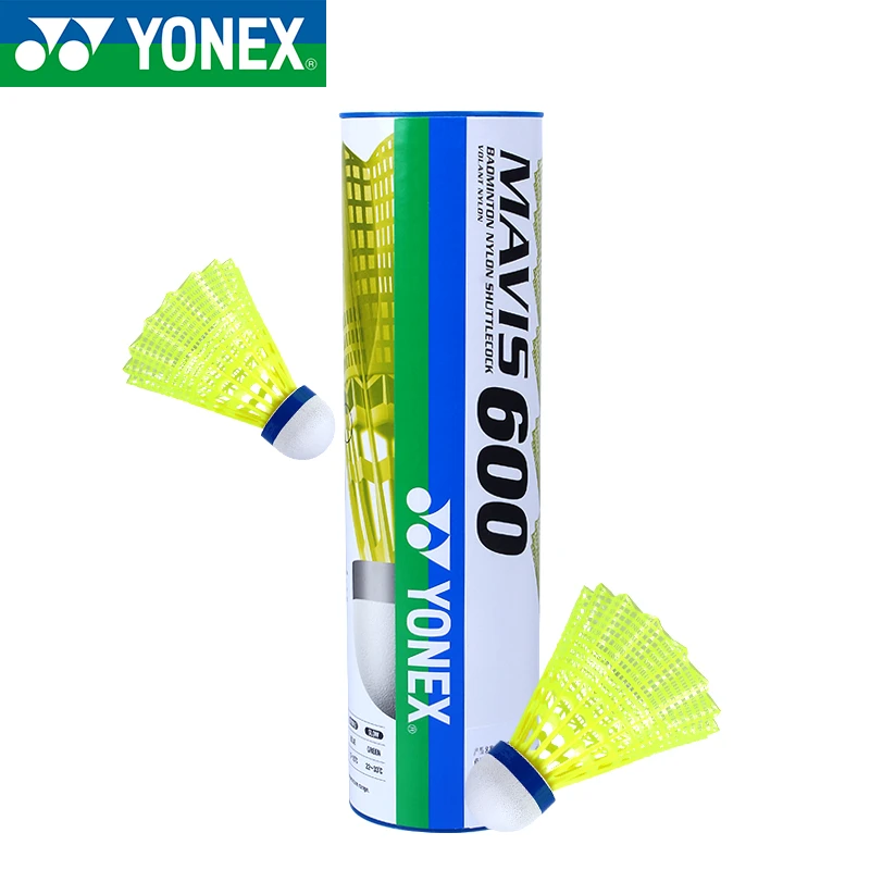 YONEX/尤尼克斯塑料耐打羽毛球YY尼龙球M-600儿童初学黄色M-250