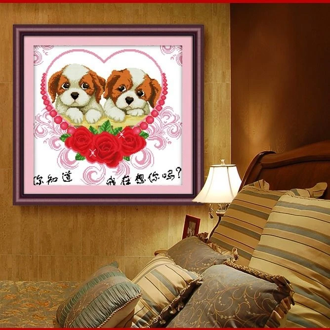 手工十字绣批发初学者简约现代卡通动漫萌萌可爱清新小幅卧室儿童