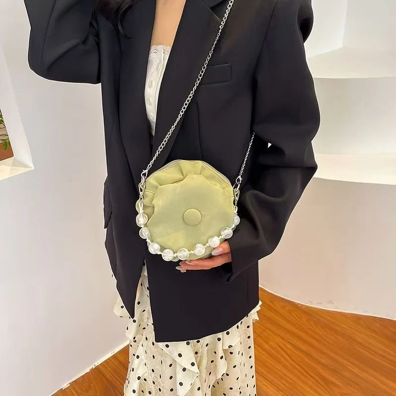 【贵妃】T516 双12抢先购秋冬新款时尚百搭编制时尚高级感斜跨包