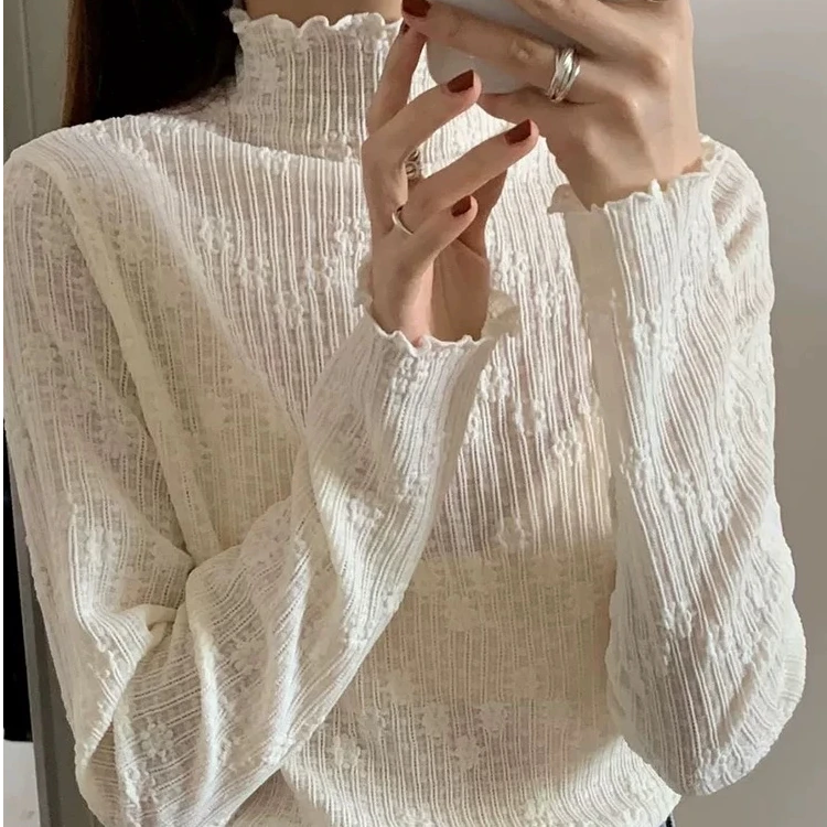 时尚毛针织打底衫