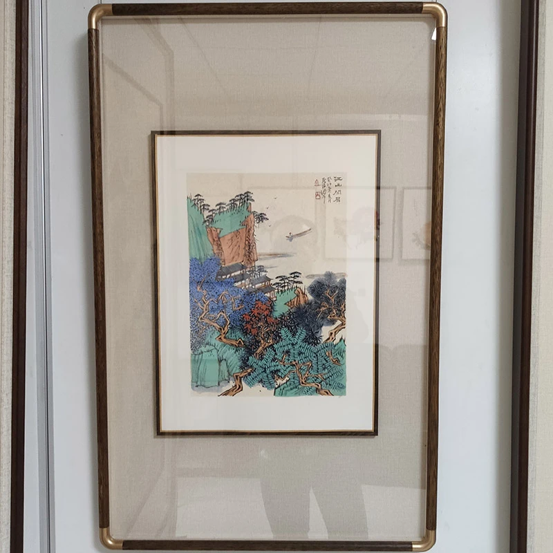 默公禅意青绿山水