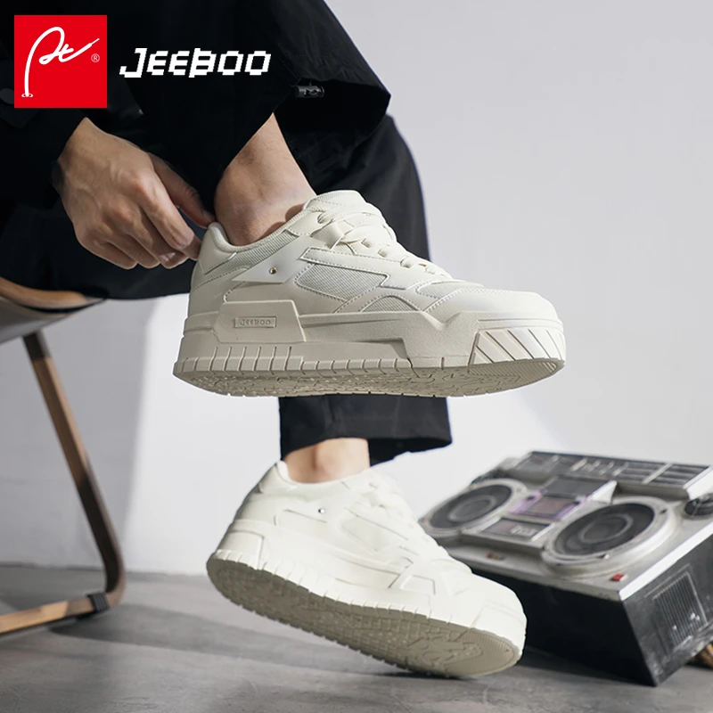 PUTIAN SHOES/莆田鞋尽步 032 沙贝白 板鞋