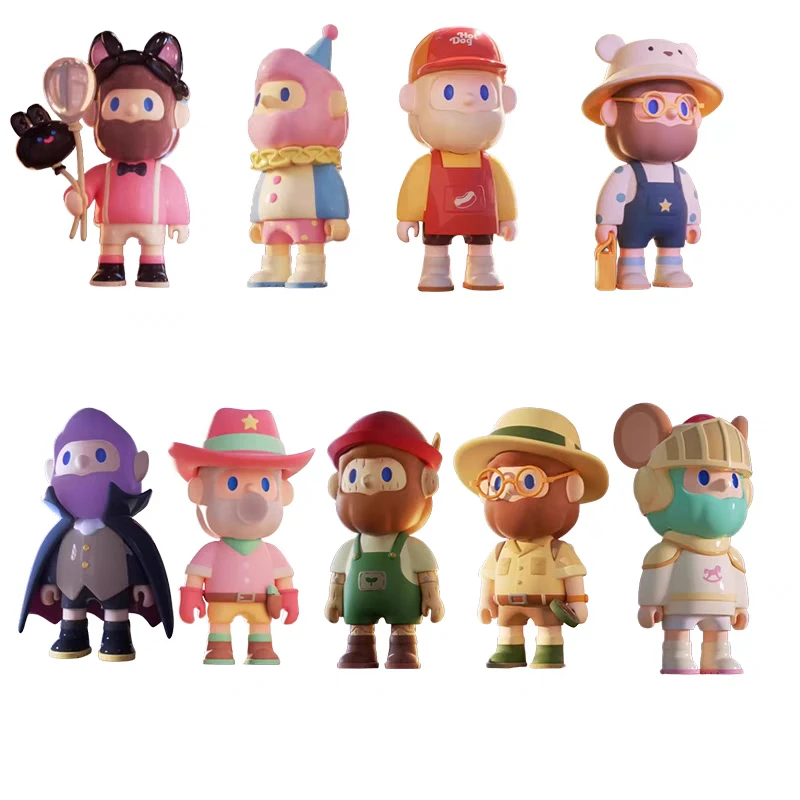 (拆盒)Bob8代乐园幻境系列盲盒潮玩手办