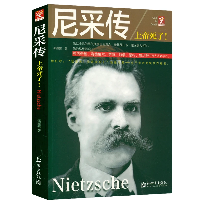 尼采传上帝死了 西方哲学思想历史外国文学名著诗歌形而上学书籍