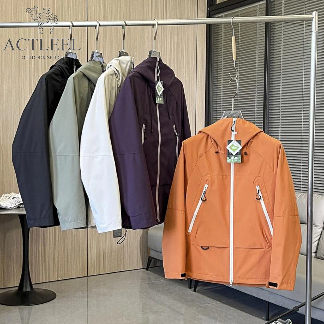 【Teflon】美洲户外连帽山壳机能多功能加厚单冲锋外套新款爆款