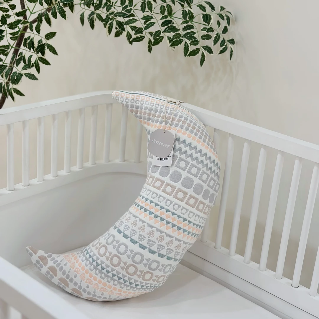 雅赞六层纱布 月亮枕