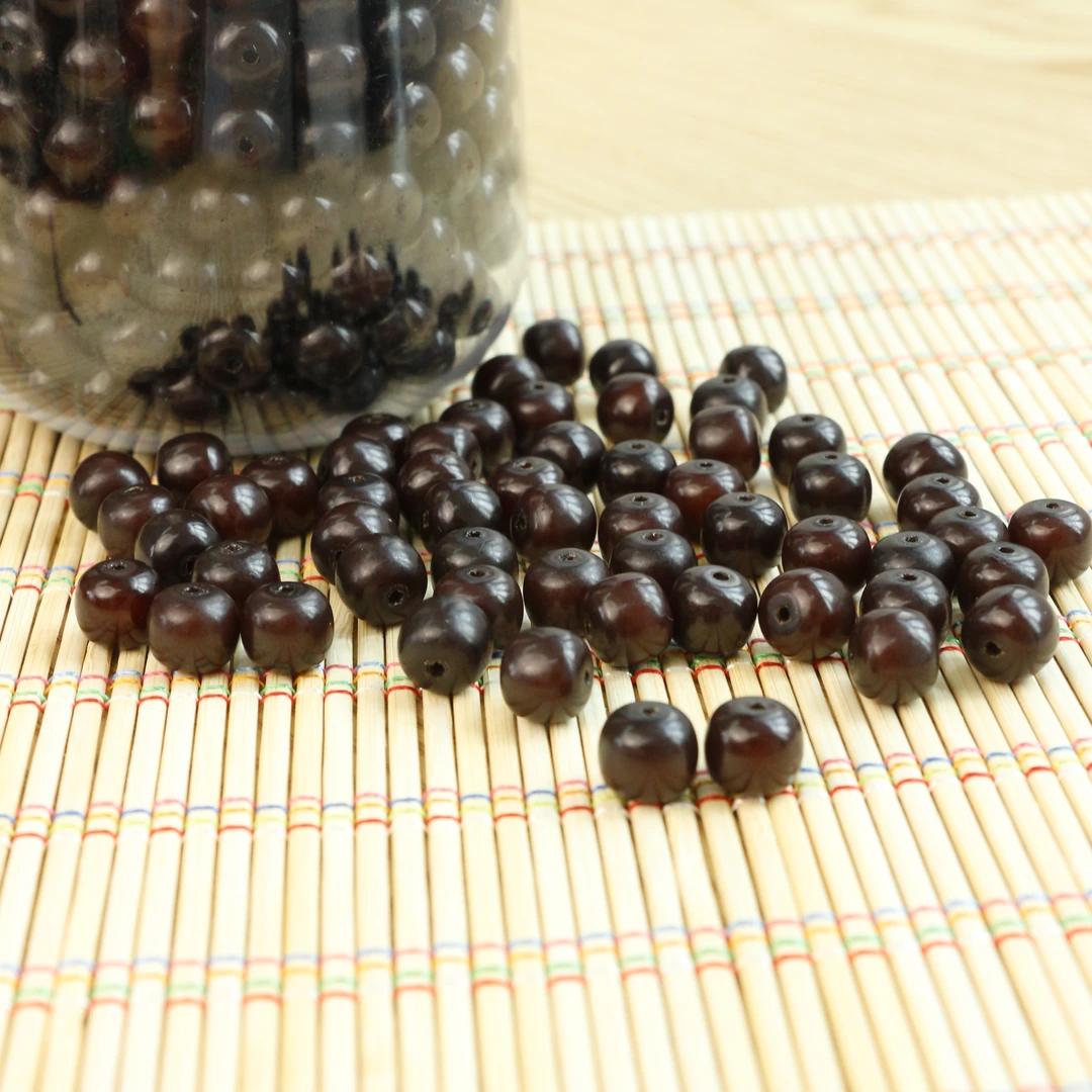 【玄棕· 凝夜】10*9mm白玉菩提子菩提根菩提珠单颗菩提散珠