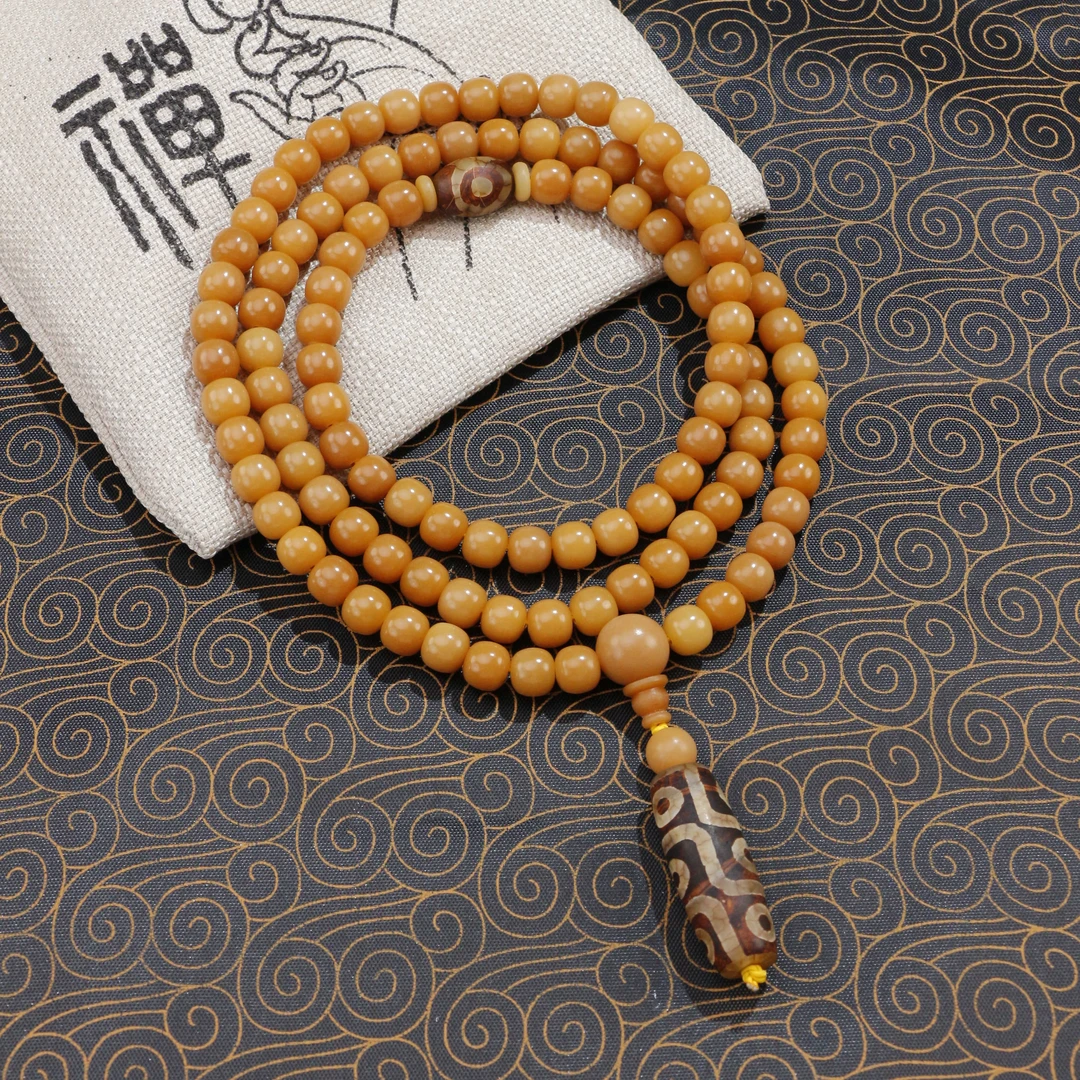 风化洛舟搭配九眼男女士盘玩108-9*8mm-JXJX