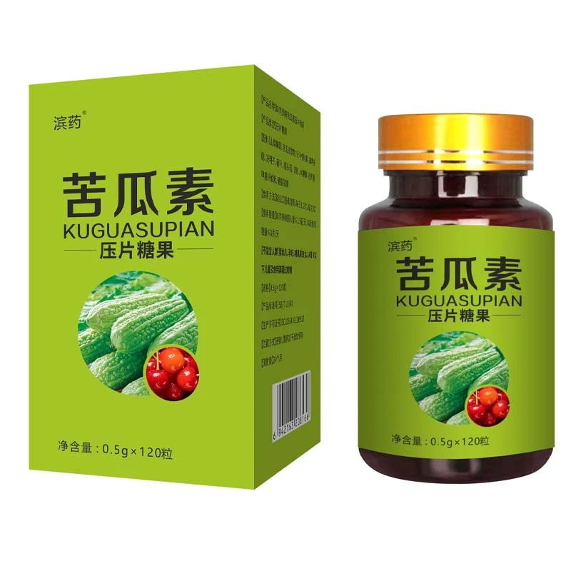 苦瓜素片蚌肉多糖苦瓜素压片糖果苦瓜提取物氨基
