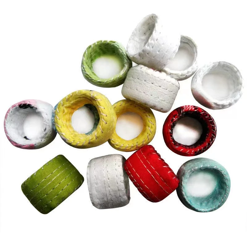 【鸿运玫瑰】2025年新款纯手工布顶针【颜色随机】