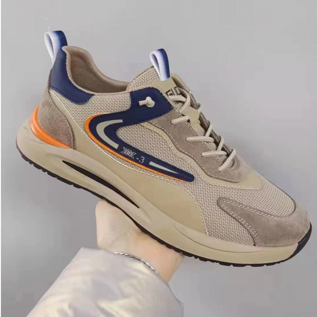 男鞋春夏新款时尚百搭透气舒适软底轻便网面休闲鞋/DFD5112