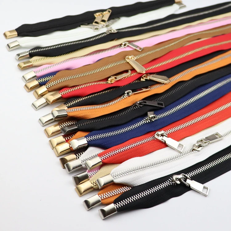 5号包拉链免安装拉头金属拉链包包拉锁手工手提包拉链双头单头