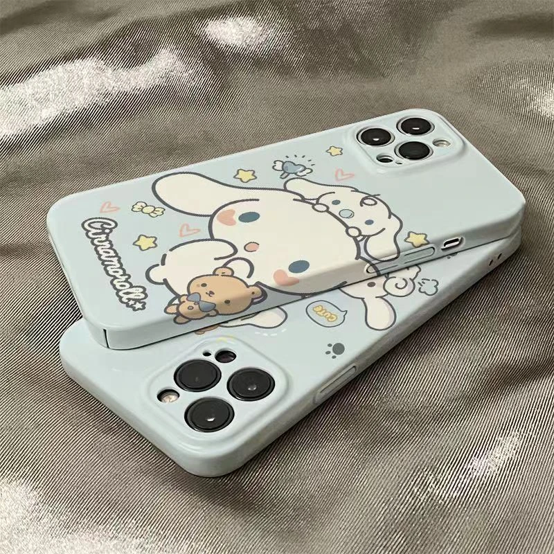 ins玉桂狗苹果14Pro情侣创意iPhone13可爱手机壳全包卡通青春女款