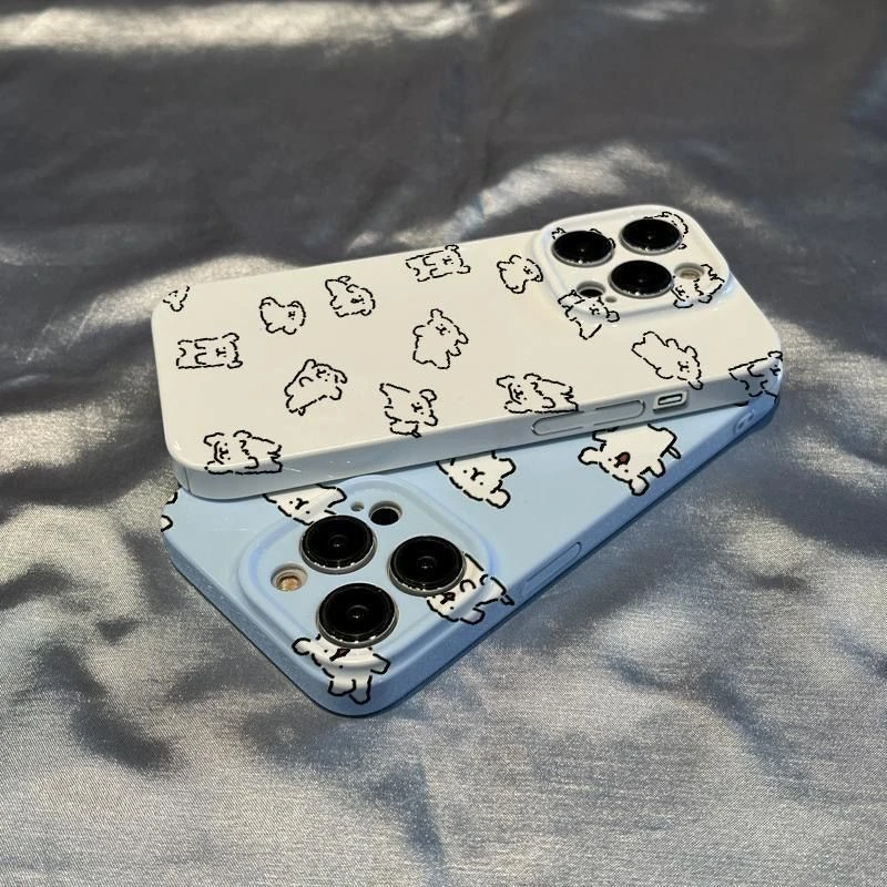 马尔济斯小狗苹果14菲林壳iphone13promax/12/11手机壳xs/xr硬7/8