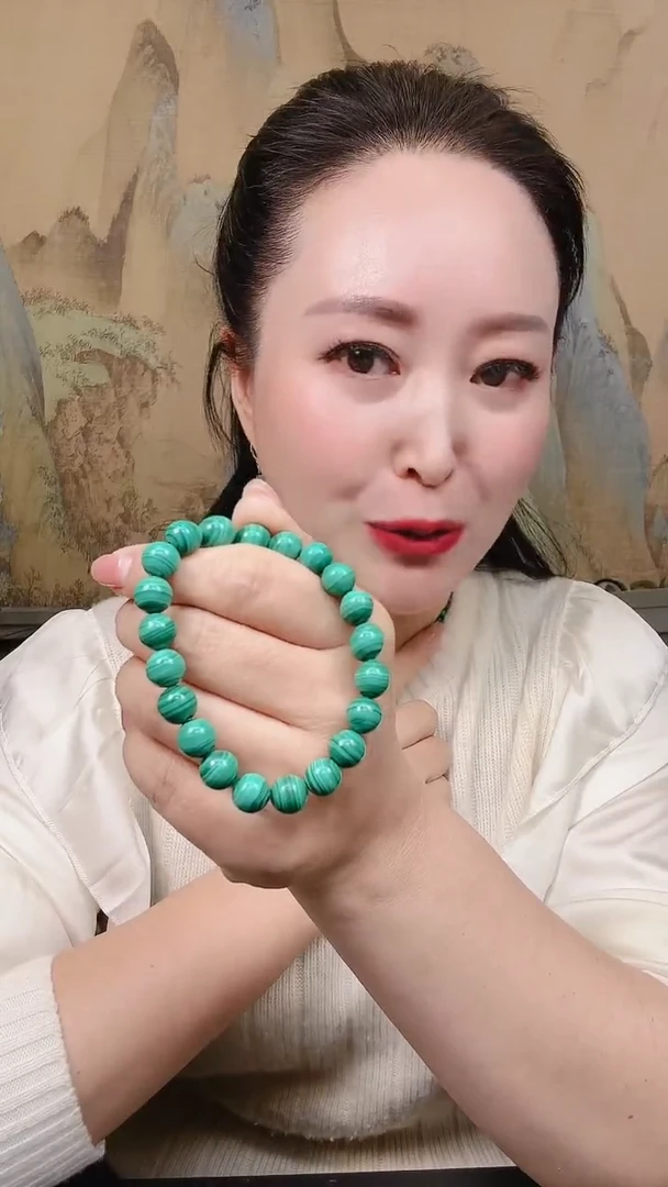 【闪购商品】孔雀石手串未镶嵌.