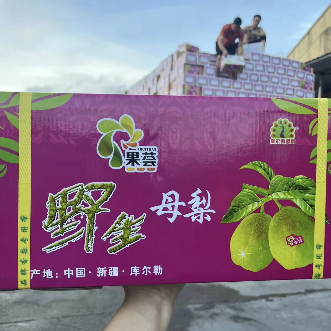 【果荟】精品一级果正宗新疆库尔勒香梨净重4.5/9斤左右