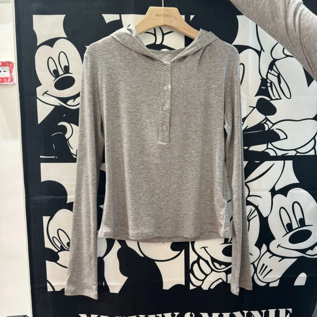 亲肤显瘦早秋小衫