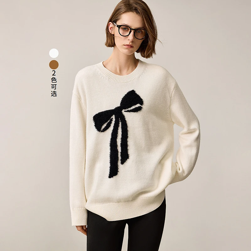 1302LILY2024冬新款女装毛针织衫124409TK909