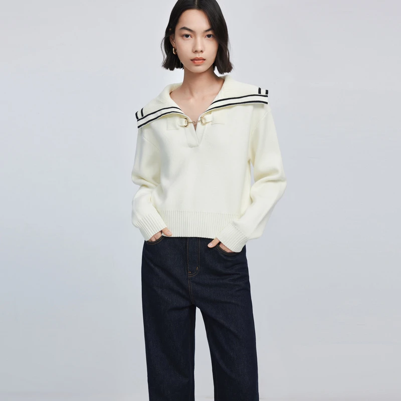 0295LILY2024新款女装毛针织衫124129TK925