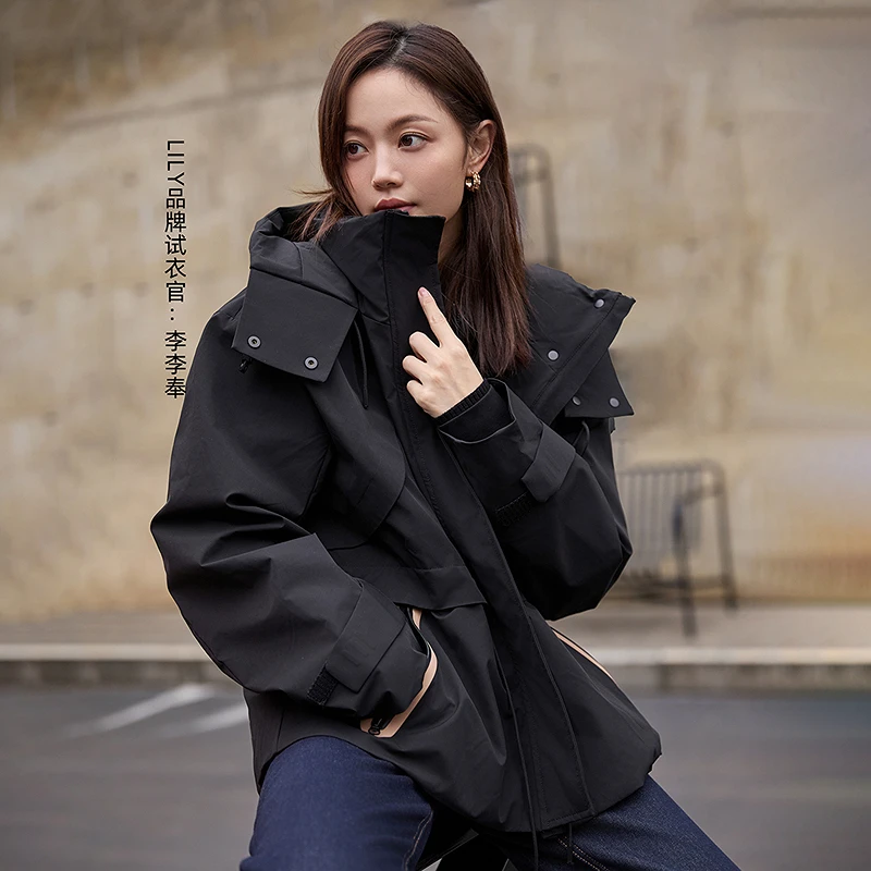 【大叔专属】LILY2024冬新款女装羽绒服124419DD969