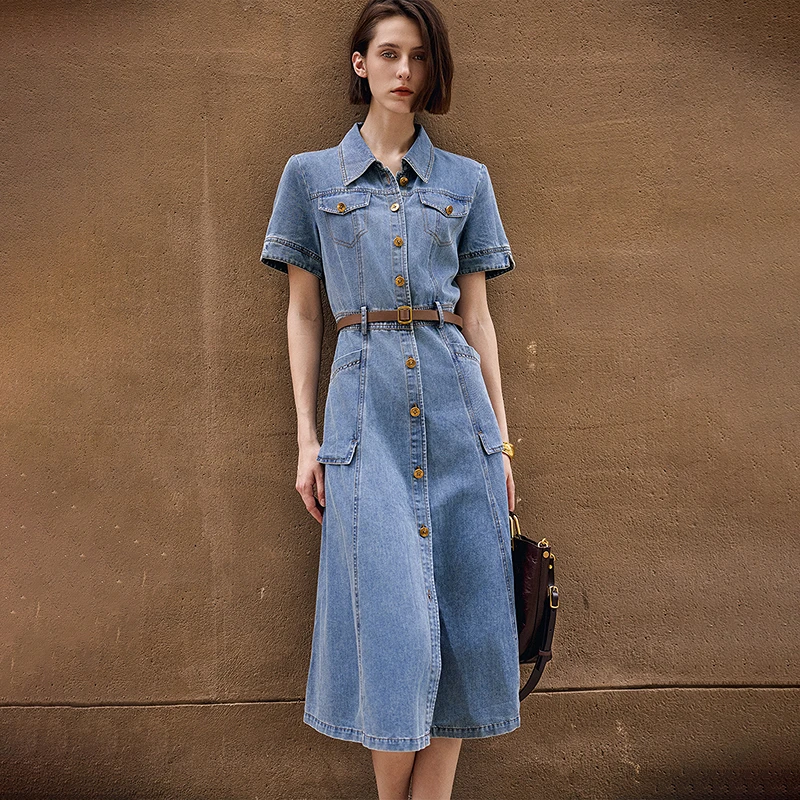 LILY2024秋新款女装连衣裙124329G7964