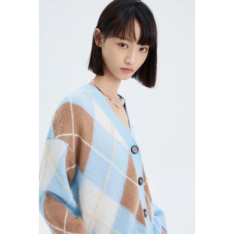 LILY新款女装毛针织衫123120TC310