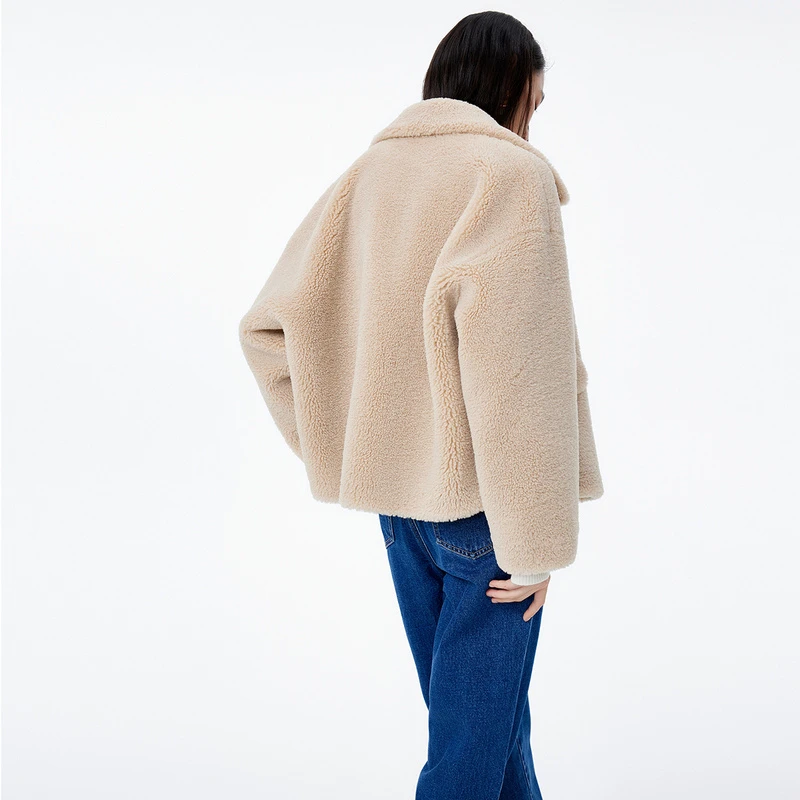 LILY冬新款女装外套123429I3933