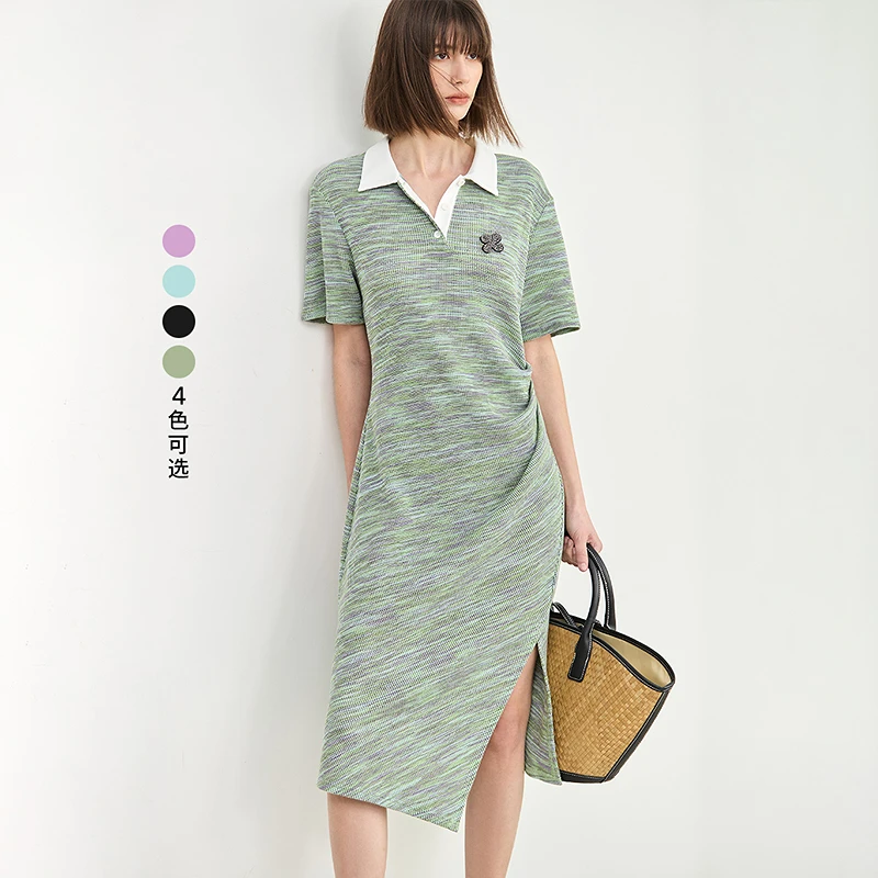 LILY2024夏新款女装连身装124229V7E18