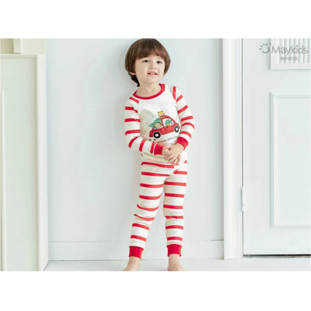 ※新款※ AGIROOM【韩国儿童秋冬款瘦版内衣套装】【尺码：90-160】 纯棉