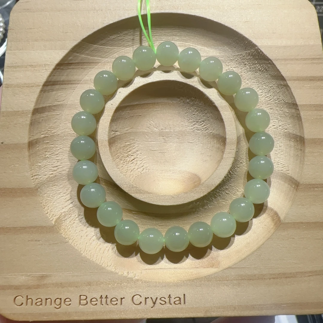 红天然和田玉素圈百搭款