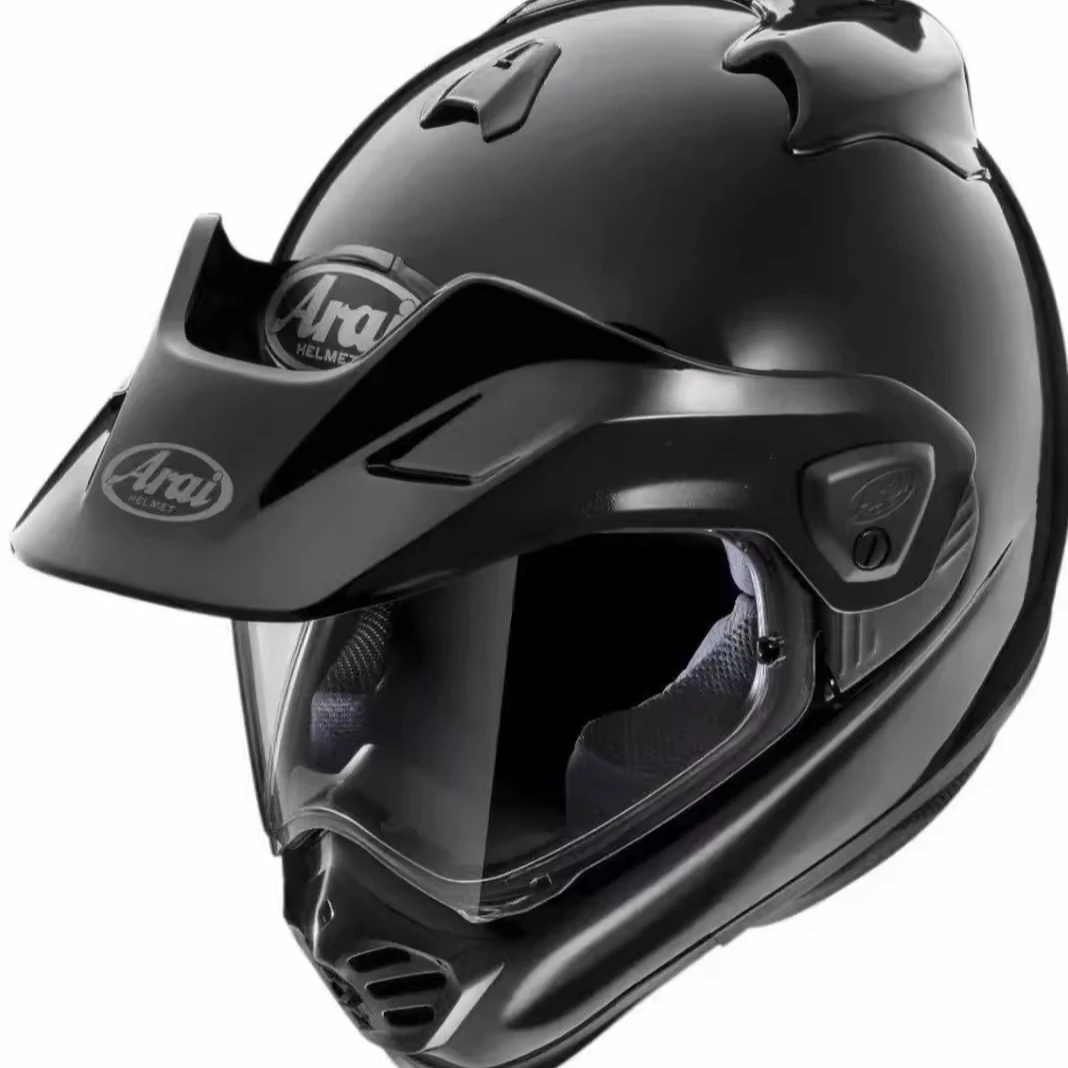 日本ARAI进口TOUR CROSS5拉力5代赛车竞技机车摩旅骑行拉力盔素色