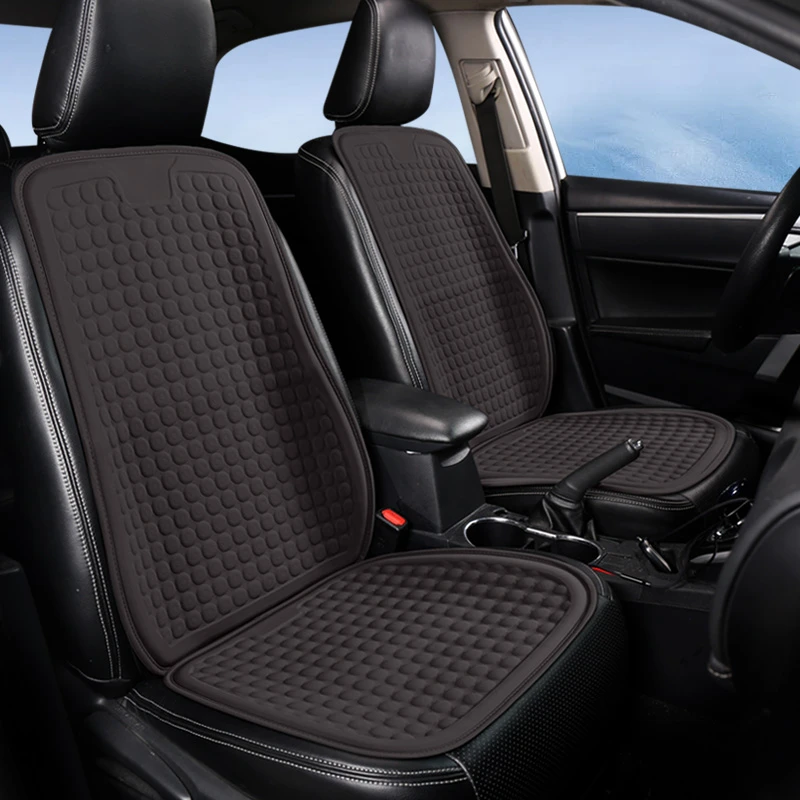 汽车坐垫夏季蜂窝凝胶凉垫冰丝透气座椅垫久坐舒适耐磨速干座垫套