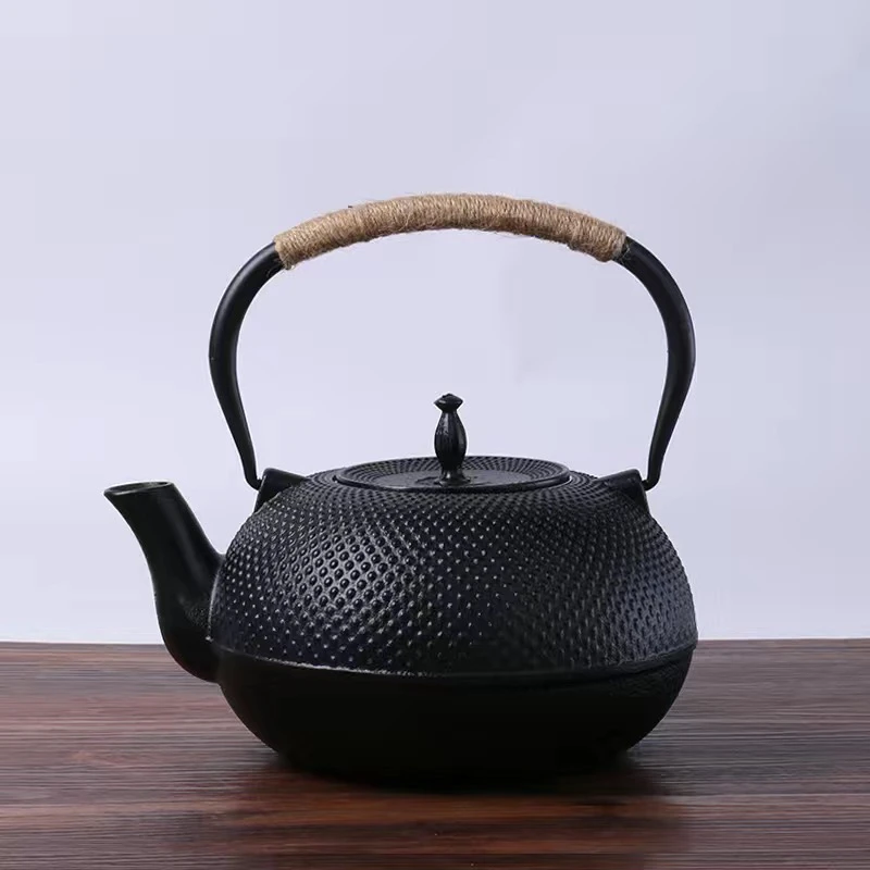【小丁1.8L】家用简约大容量烧水壶围炉煮茶壶铸铁养生户外铁壶茶具