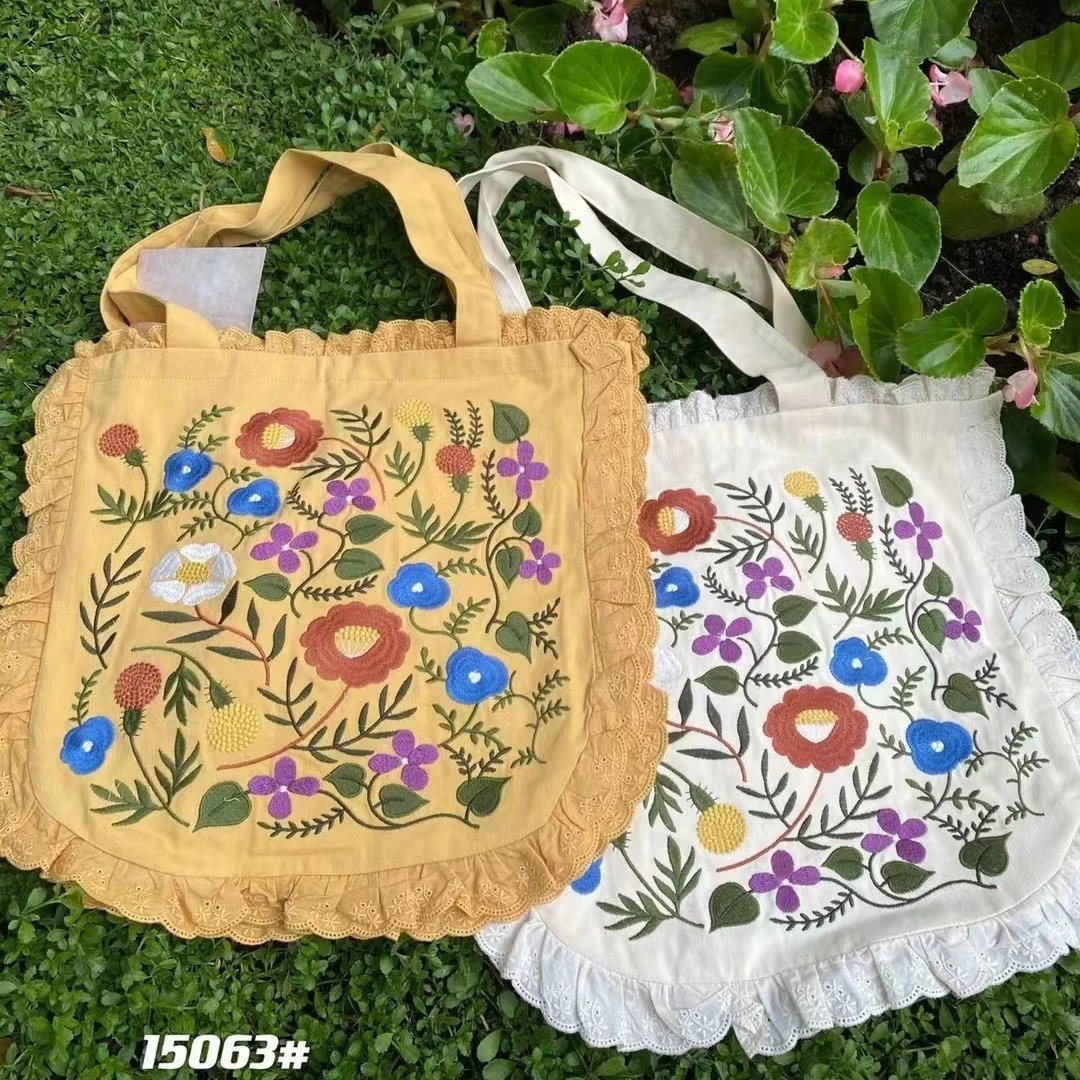 《米粒》15063-N蕾丝刺绣包