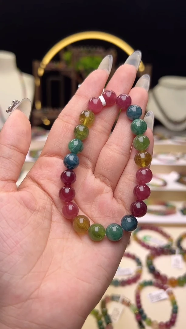 【闪购商品】碧玺/未镶嵌碧玺单圈多样性发货