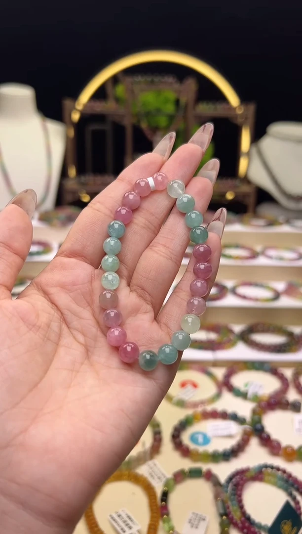 【闪购商品】碧玺/未镶嵌碧玺单圈多样性发货