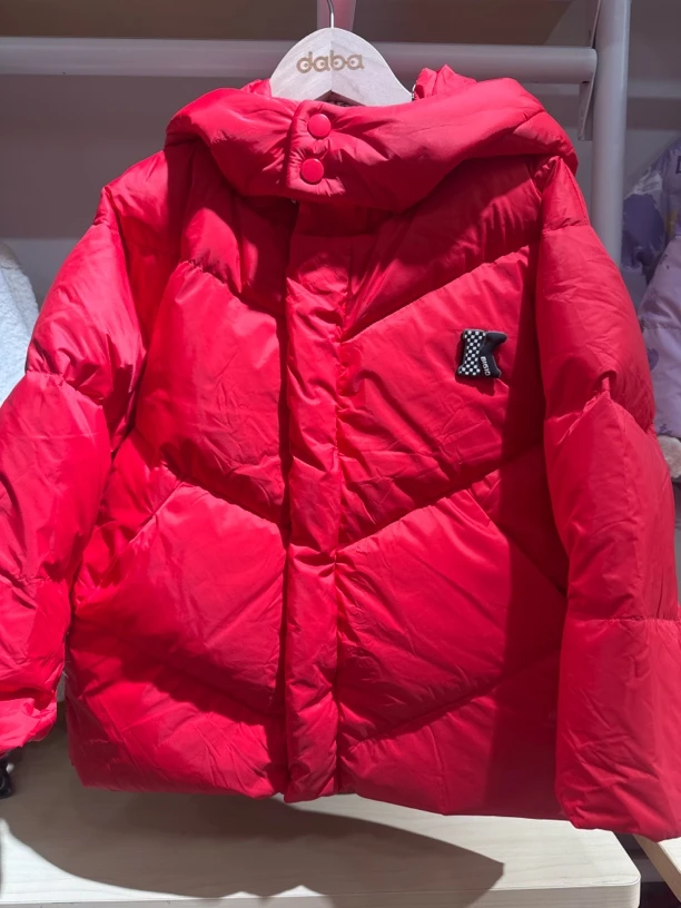 DB品牌儿童羽绒服男女小童可爱保暖短款羽绒服外套