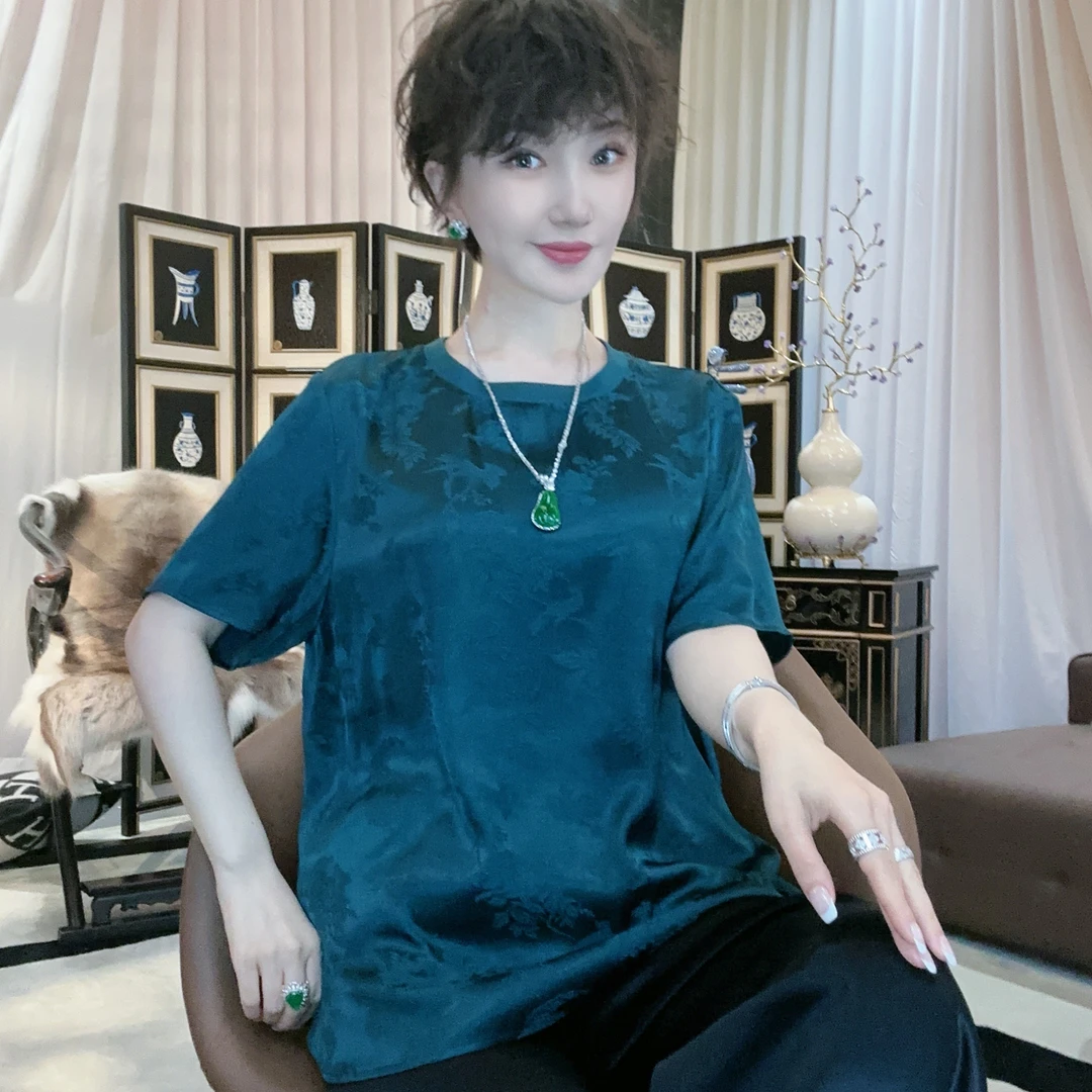 Betty Bairn【觅清】高端定制提花上衣24A-BW6027