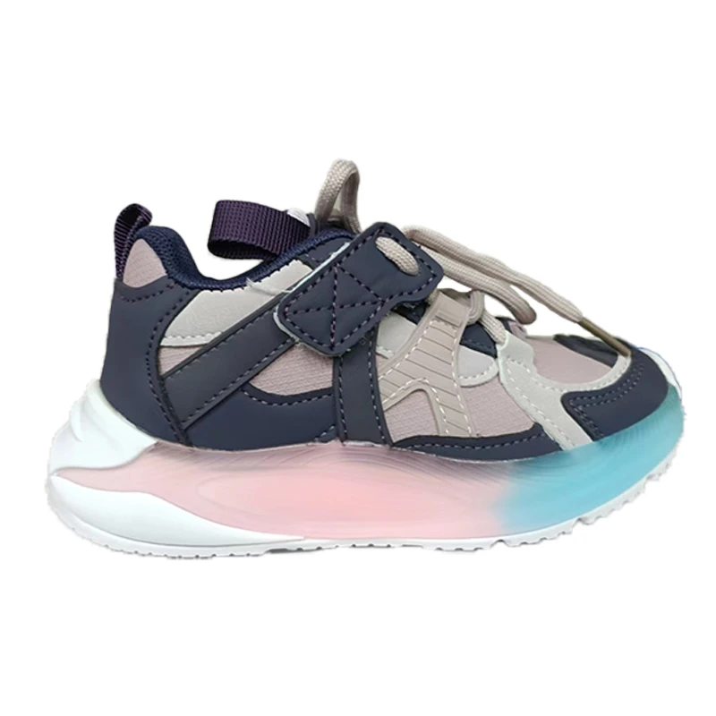 新中式儿童鞋子2025夏款织物运动鞋网面透气运动鞋中大童夏季网鞋