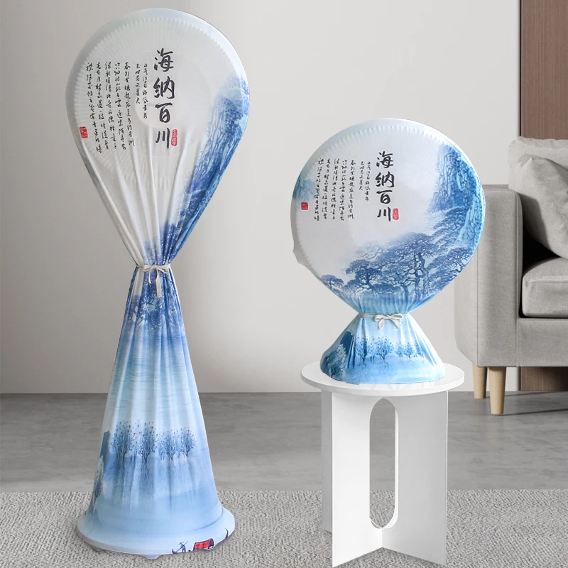 电风扇防尘罩家用立式落地扇防尘套全包电扇防灰防尘保护套子通用