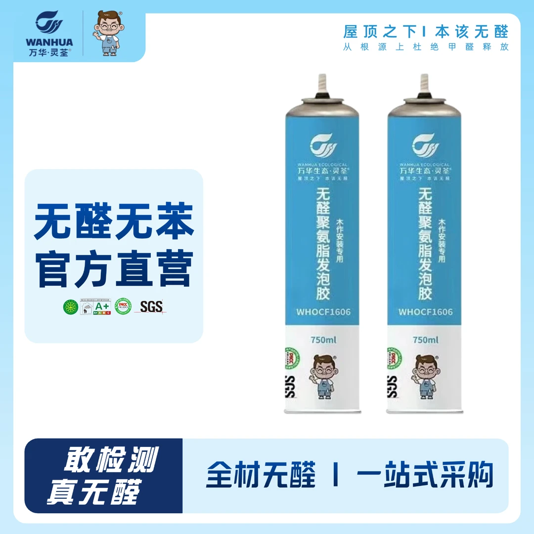 【送胶嘴】万华无醛环保发泡胶（发泡剂）