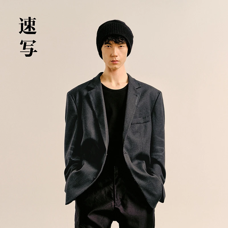 【商场同款】速写男装2024秋新品西服H型休闲通勤长袖9O9711940