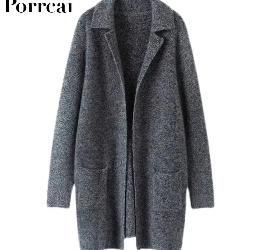 金夫人【一生一件羊绒大衣】高定款高领羊毛大衣气质时尚B0335