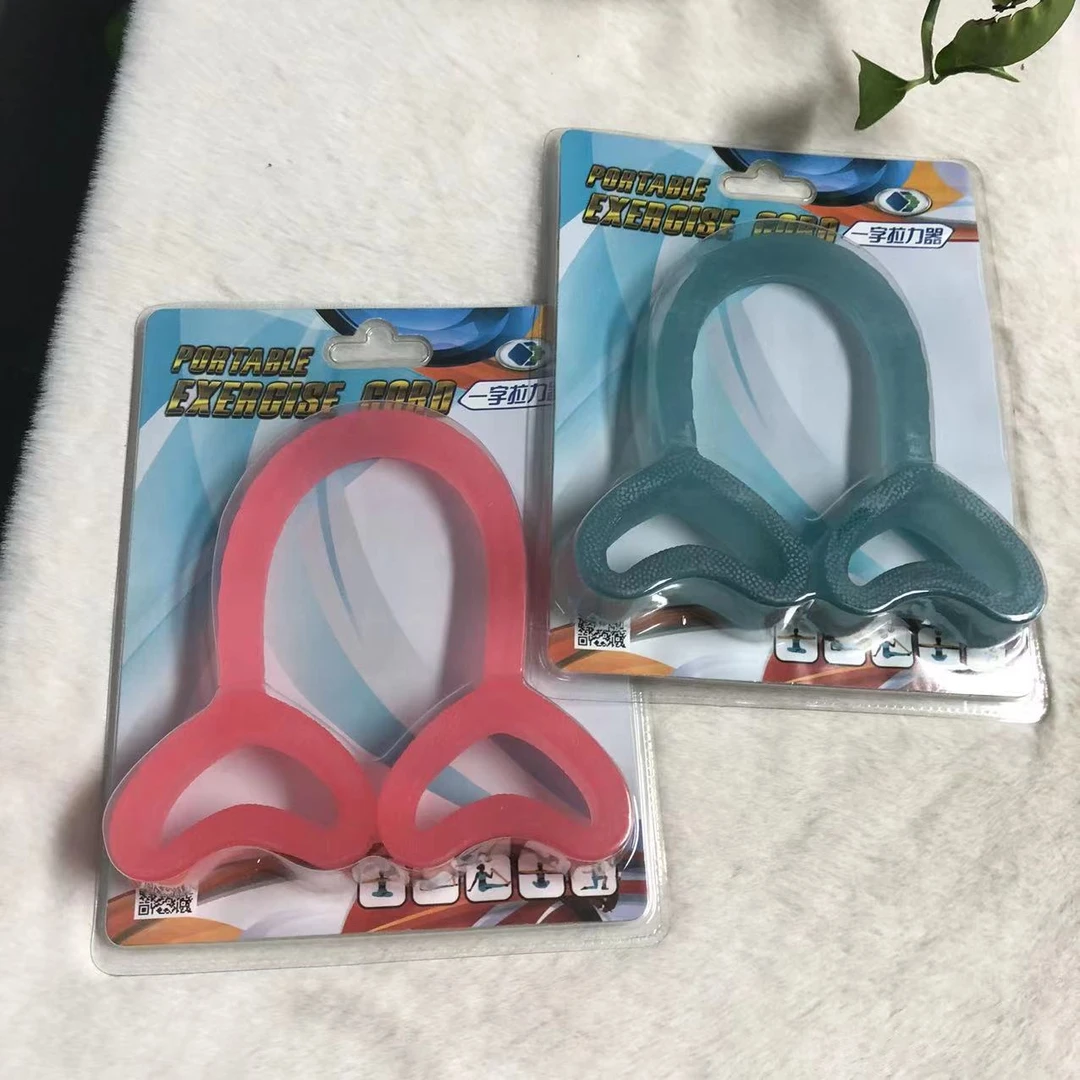 A290【品质超好】一字拉力器Q弹至极【颜色随机】