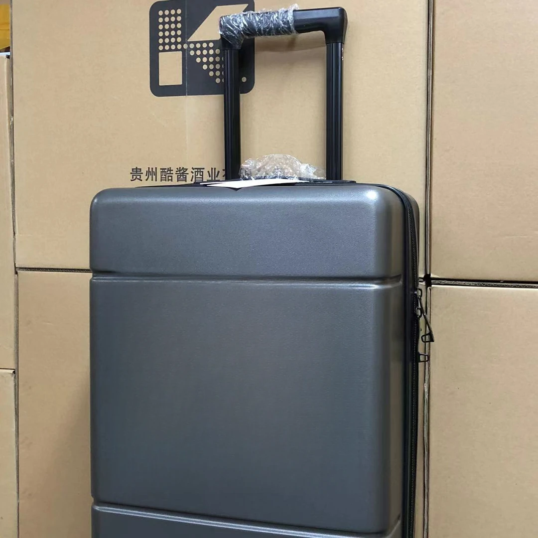 【L大宝EE】巨星同款20寸黑色拉杆可上飞机行李箱商务登机箱