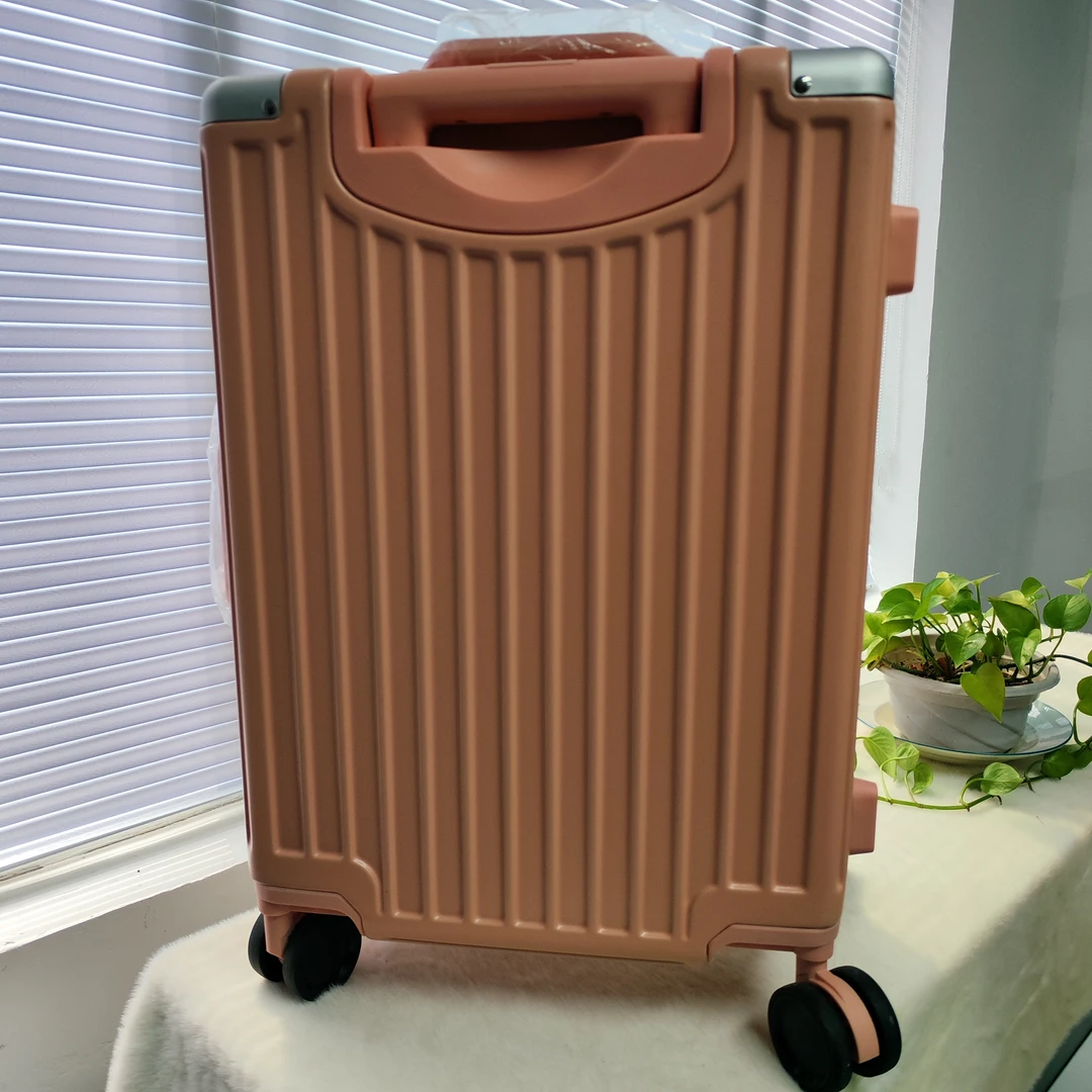 【品牌高货】20寸24寸登机箱拉杆箱铝框行李箱时尚带密码锁