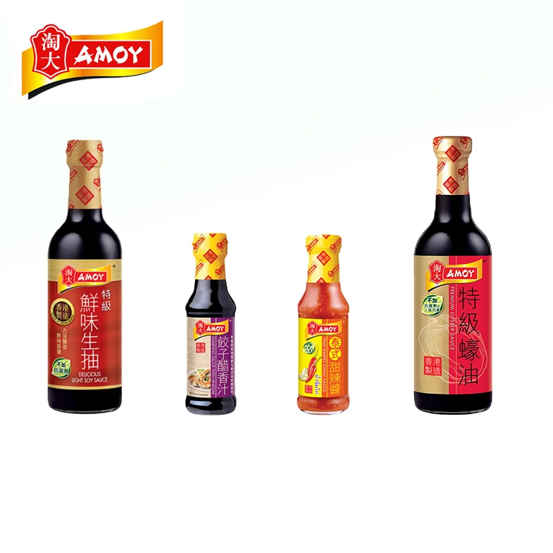 香港进口淘大特级食用鲜味生抽/泰式甜辣/饺子醋香汁/精选蚝油