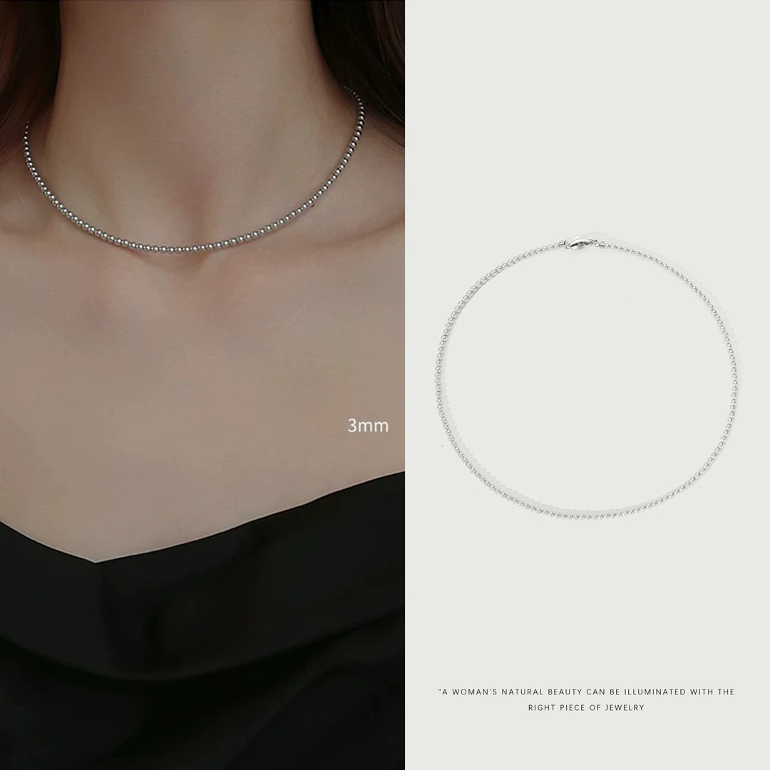 铜合金仿珍珠项链    【经典】法式百搭轻奢系列女项链A270