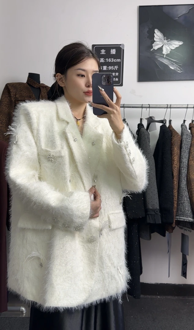 ［大囍·studlo］西装外套高级设计感小众廓形oversize西服